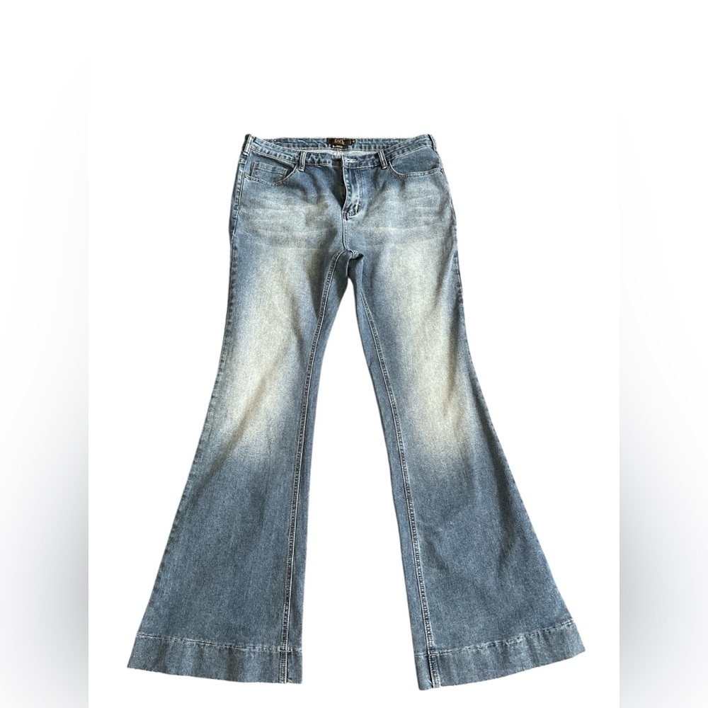 Lucky & Blessed Classic Blue Boot Cut Jeans - Picture 2 of 8
